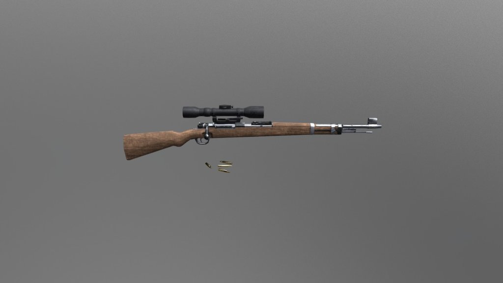 Kar98K - Quick Texture setup - 3D model by Suran Basharati ...