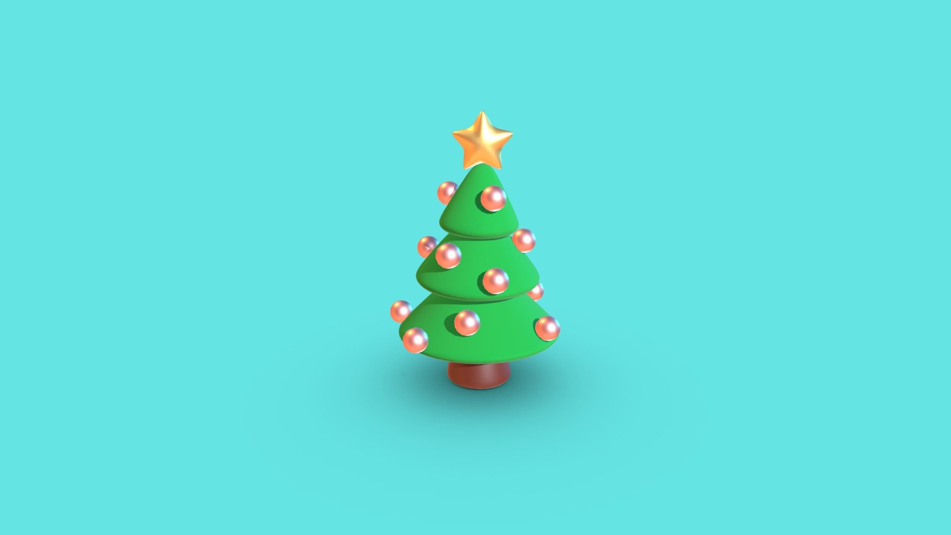Christmas tree Download Free 3D model by ATOMw12 [db4485a] Sketchfab