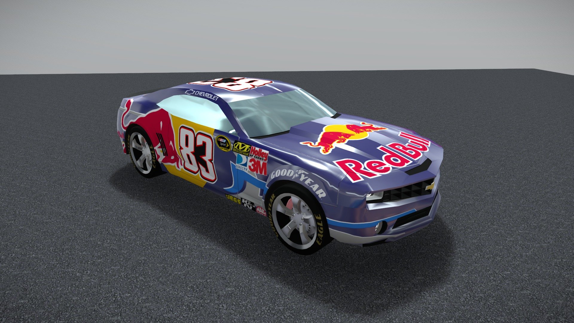 Camaro Nascar Edition - 3D model by thecombative [db44c59] - Sketchfab