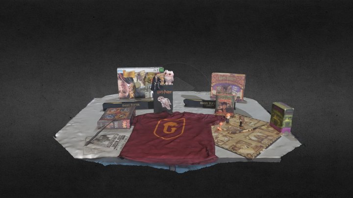 Harry Potter Test 3 50k 3D Model