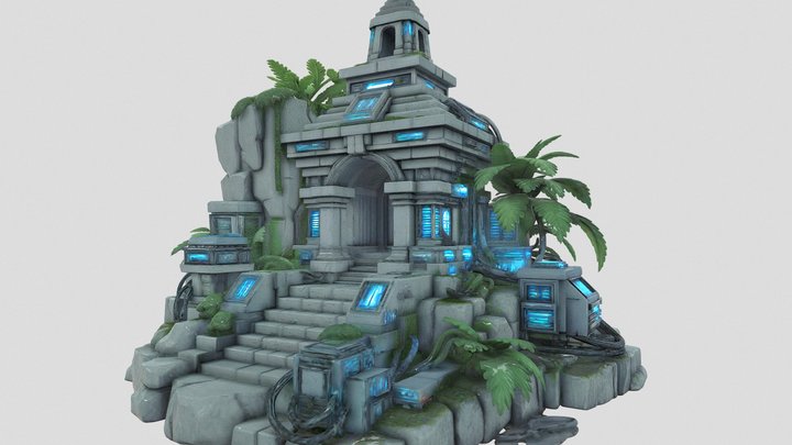 ✳️Jungle-}⟁⛌⟁{-Energy.Substation.×.Ⅰ✳️ – Gratis 3D-model STL