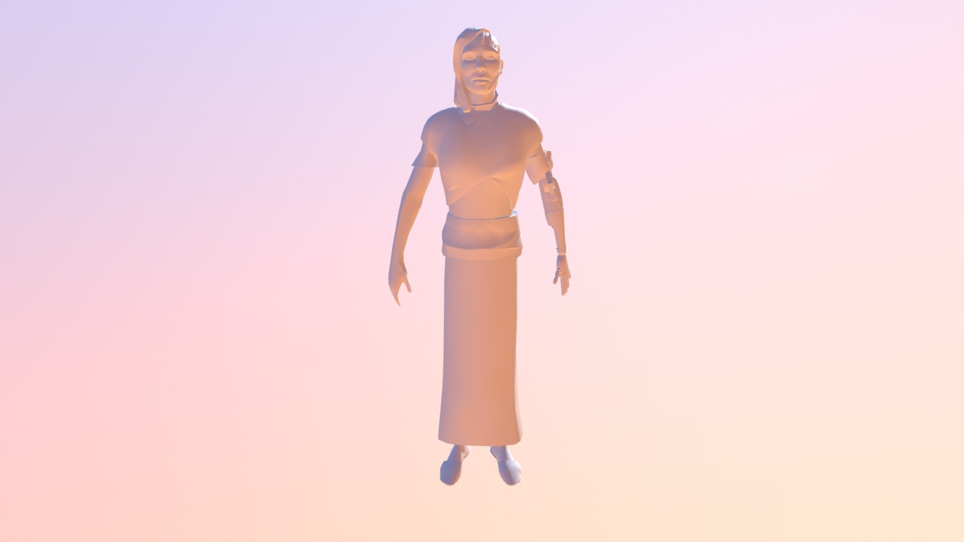 Mother low poly