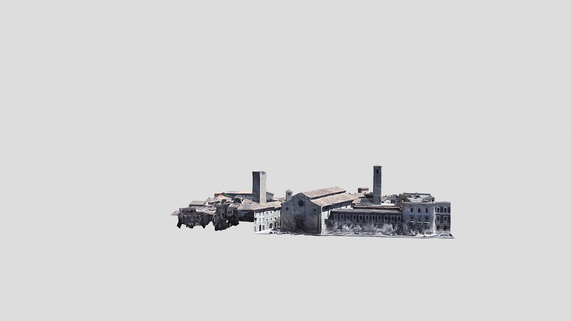 Chiesa Dei Santi Vincenzo E Anastasio Download Free 3D model by