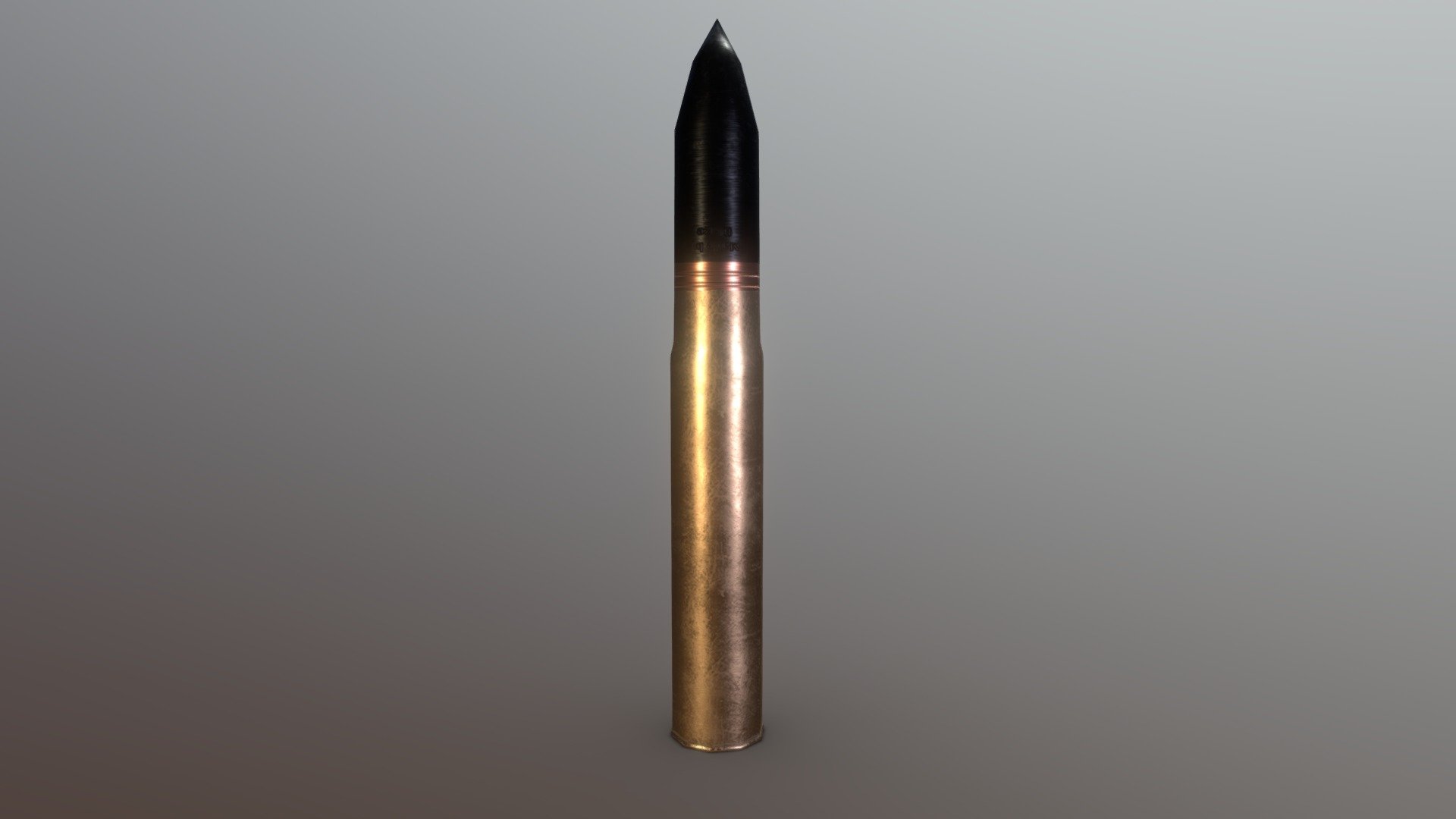 force of a tank shell