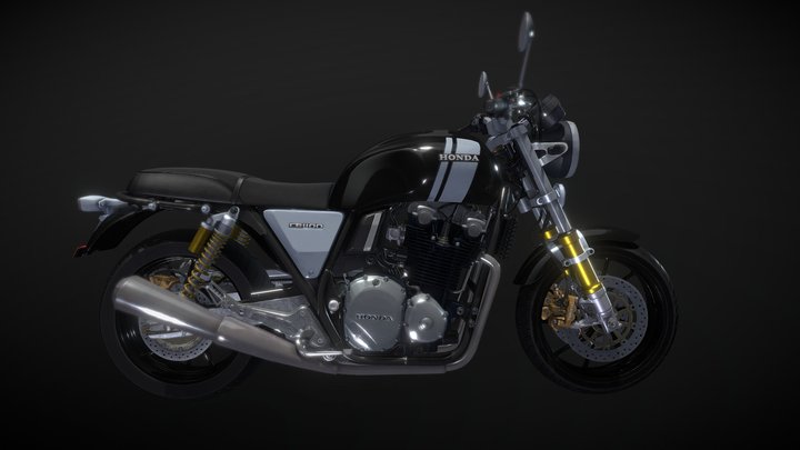 HONDA CB1100 3D Model