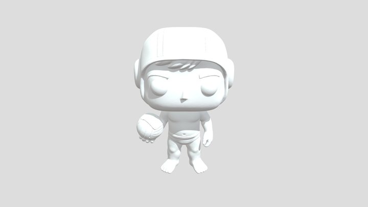 Water Polo Funko Pop 3D Model