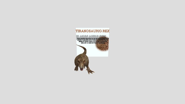 Dinosaurio 3D Model