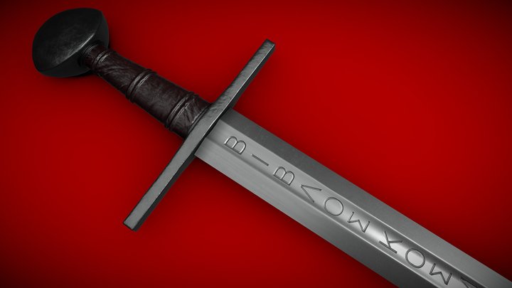 BW Sword 3D Model