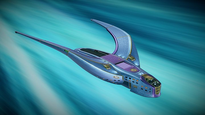 The Blue Goose 3D Model