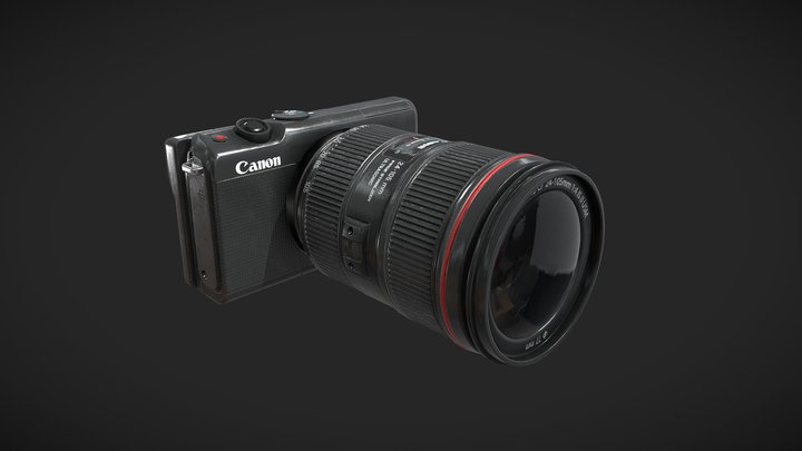 CANON EOS M100 3D Model