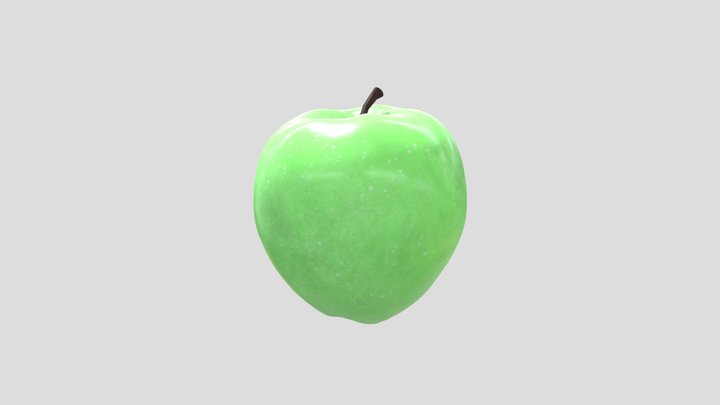 Emmmanuel Diaz Apple 3D Model