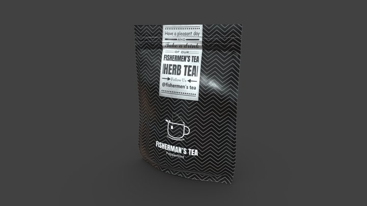 Herb Pouch 3D Model