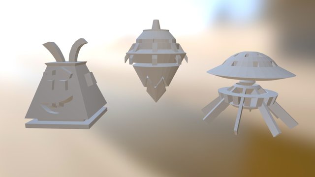 Mesh Modeling Exercise 1 Singular Primitives Ver 3D Model