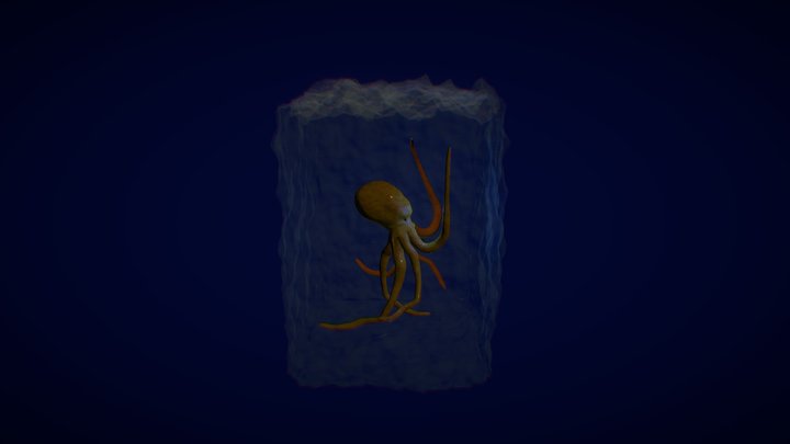 Octopus Work In Progress 3D Model