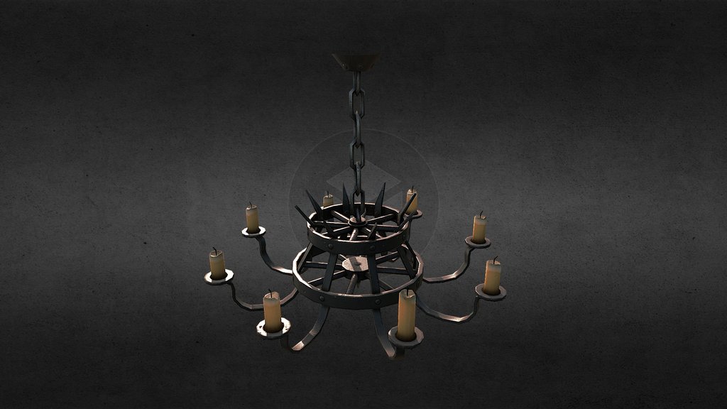 Lustre — low-poly environment 3D model by DJMaesen