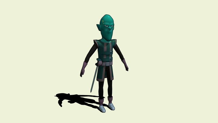 Knight 3D Model