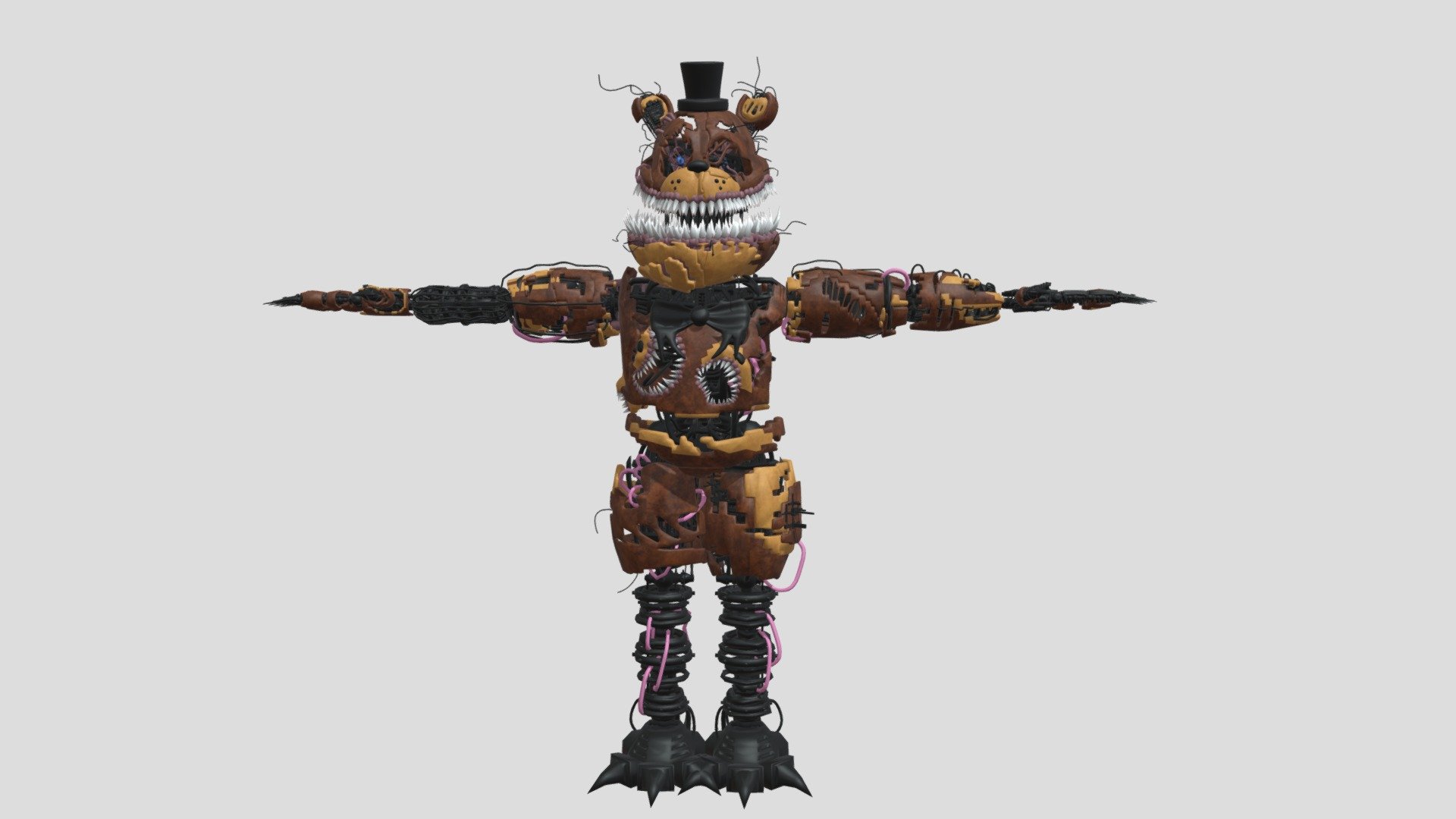 Corrupt Freddy - 3D model by Glade (@taheimmccray01) [db51128] - Sketchfab