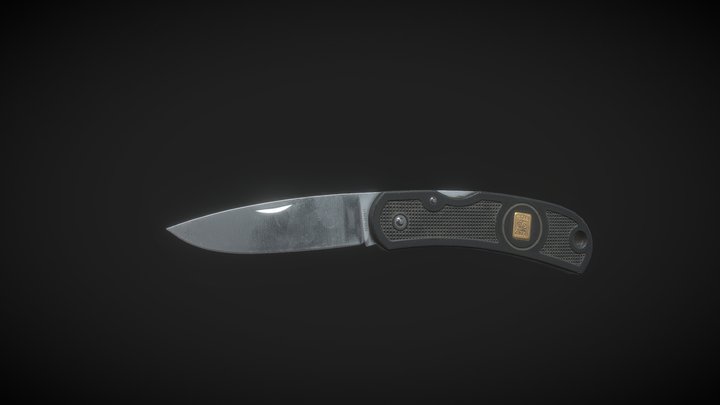 Folding Knife - Game Ready 3D Model