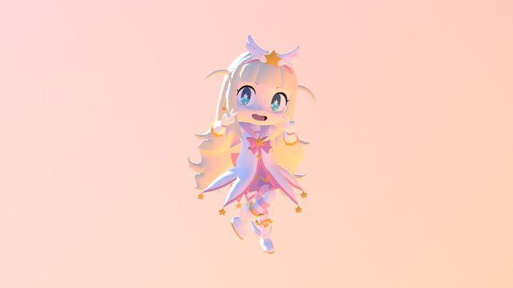 Magical Girl Milch-chan / マジカルミルヒちゃん 3D Model