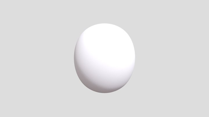 Egg 3D Model