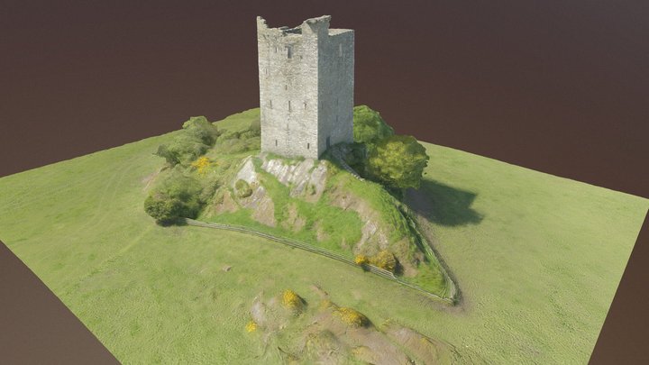 Carrickaphooca castle near Macroom Co. Cork 3D Model