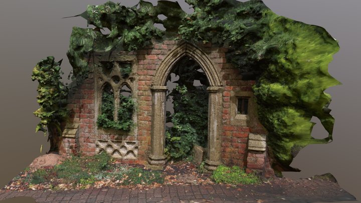 Garden Arch Photogrammetry 3D Model