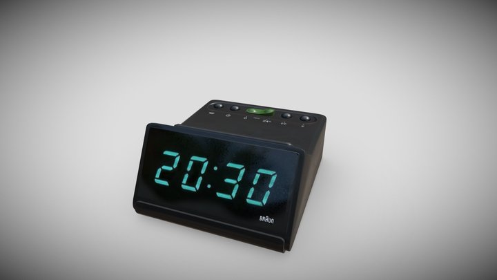 modelo 3d Reloj Braun BC0 Off-White - TurboSquid 1696901