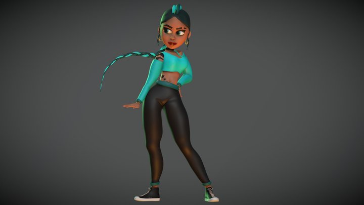 Braids 3D Model