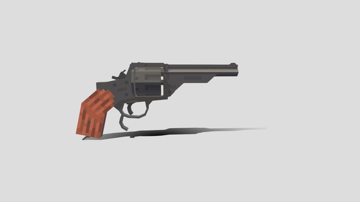 S&W Model 3 3D Model
