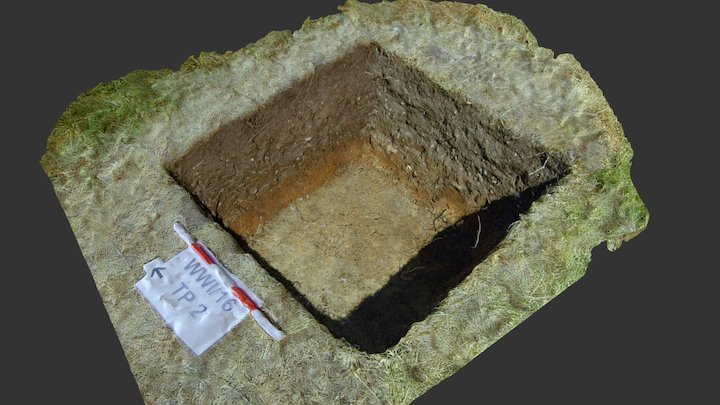 Dig 3: Test Pit 2 3D Model