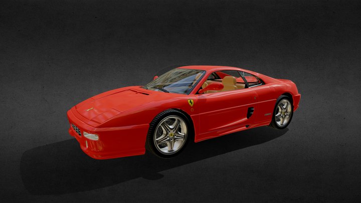 Ferrari F355 F1 3D Model