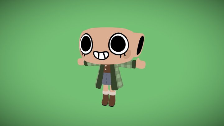 Fall Stroll Shelly 3D Model