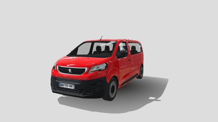 Peugeot Expert 3D Model