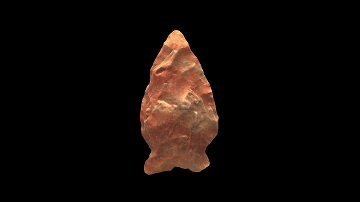 Lithic Projectile Point II 3D Model