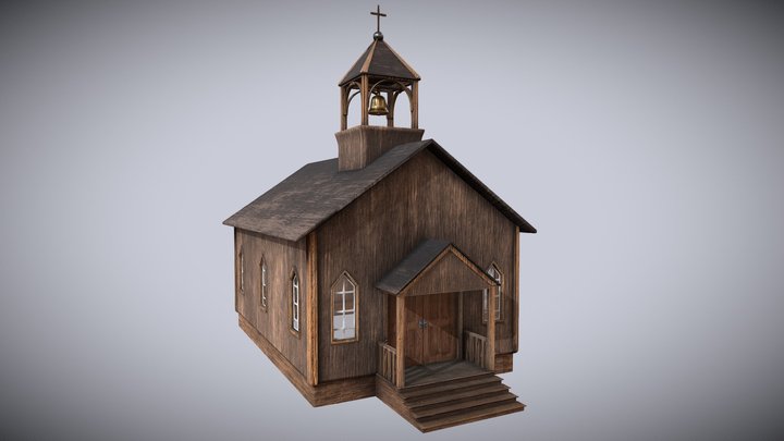 Western Church 3D Model