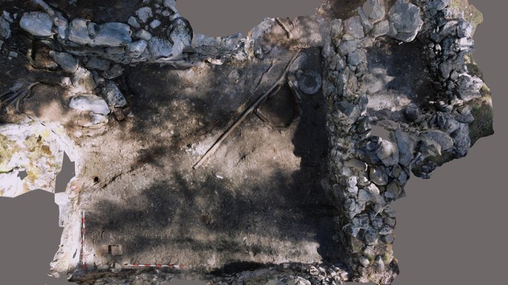 Barraca Minera 209 de Coll de Pradell-nivell ús 3D Model