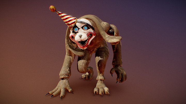 Dunce Dog 3D Model