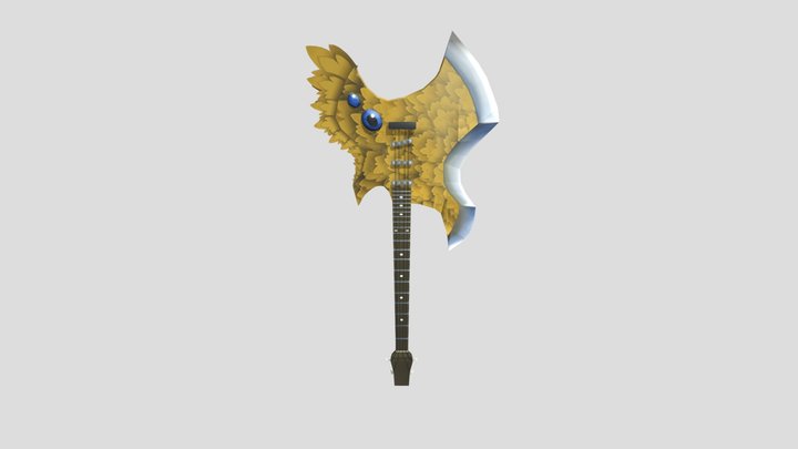 Joltik Hunting Horn 3D Model