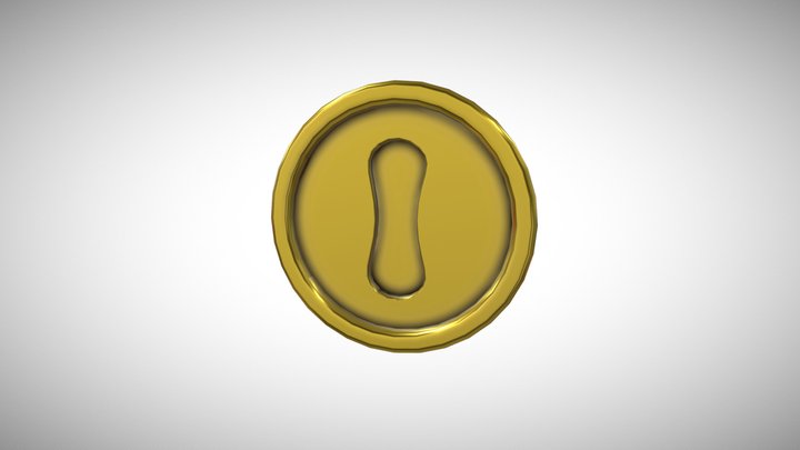 Videogame Coin – Modello 3D gratuito STL