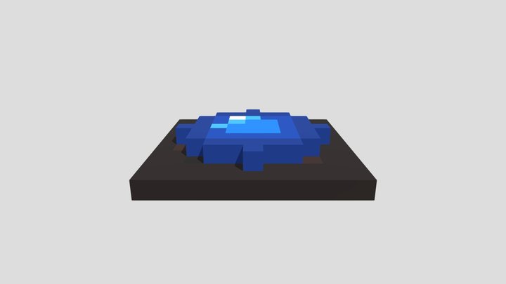 Water Puddle - Voxel 32x32 – Modello 3D gratuito STL