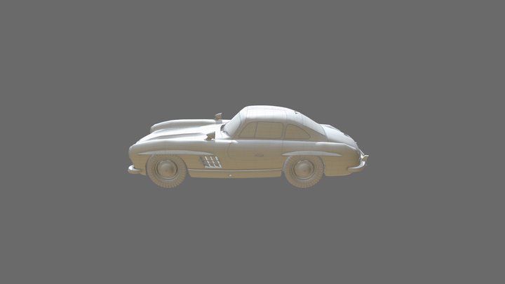 Mercedes benz sl300 3D Model