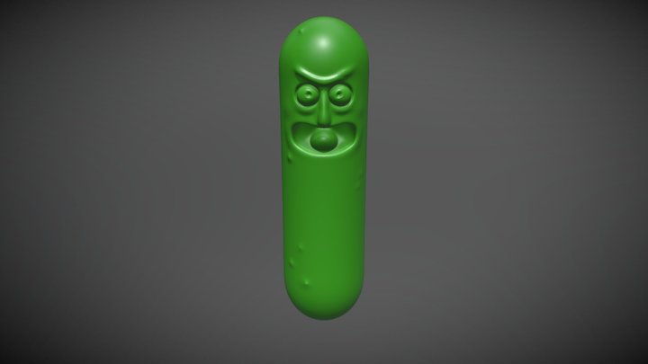 Pickle Rick (in progress) 3D Model