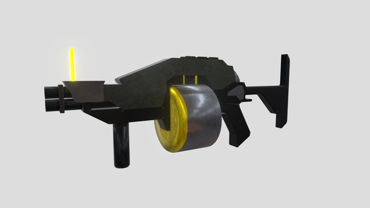 Primordial | Grenade Launcher v1 3D Model