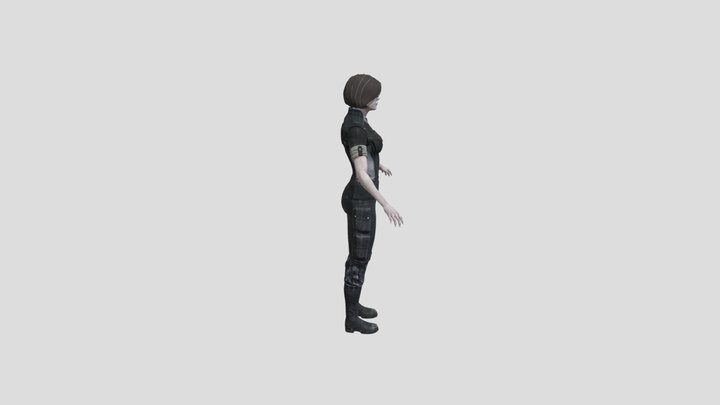 me3_gabby_fbx 3D Model