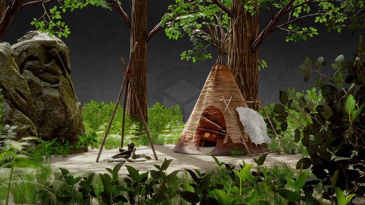 Hermit 3D Model