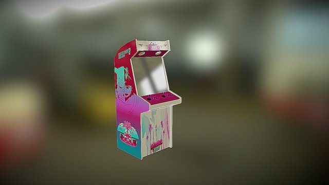 arcade BORNE 3D Model