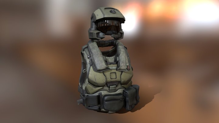 The Pilot (Halo Infinite) 3D Model