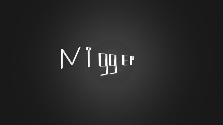 Easy to edit 3d text 3D Model