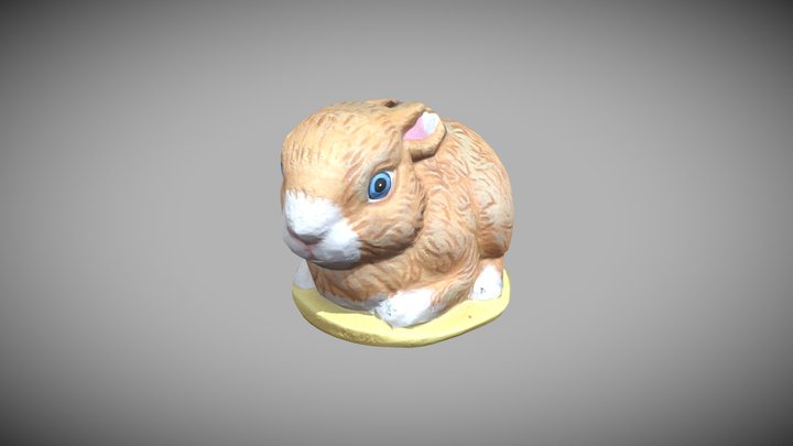 Basics Process Model | Rabbit Statue 3D Model