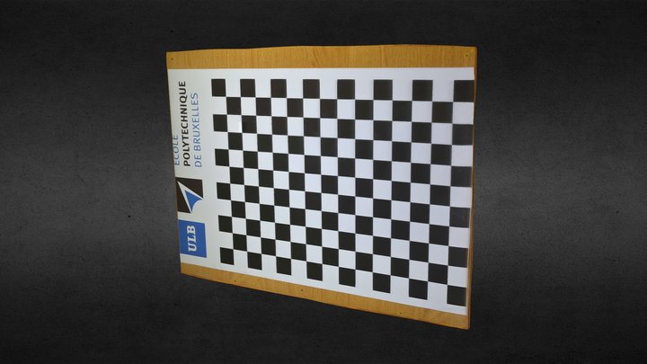Cheker Board 3D Model